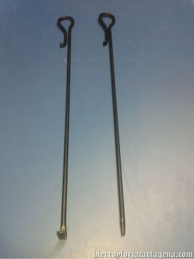 Atizadores de forja para el fuego