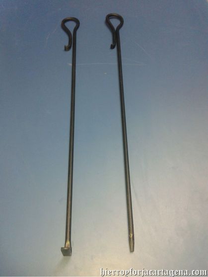 Atizadores de forja para el fuego